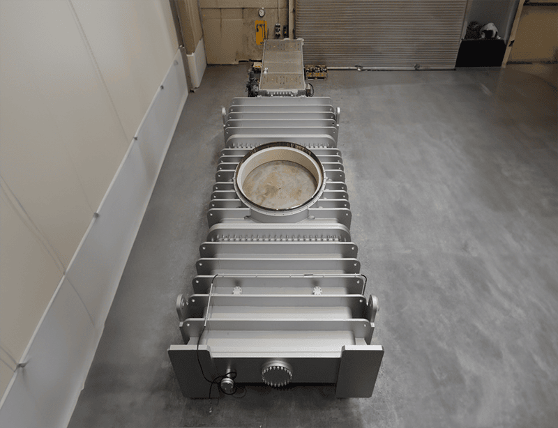 Refinery valve at IMI facility