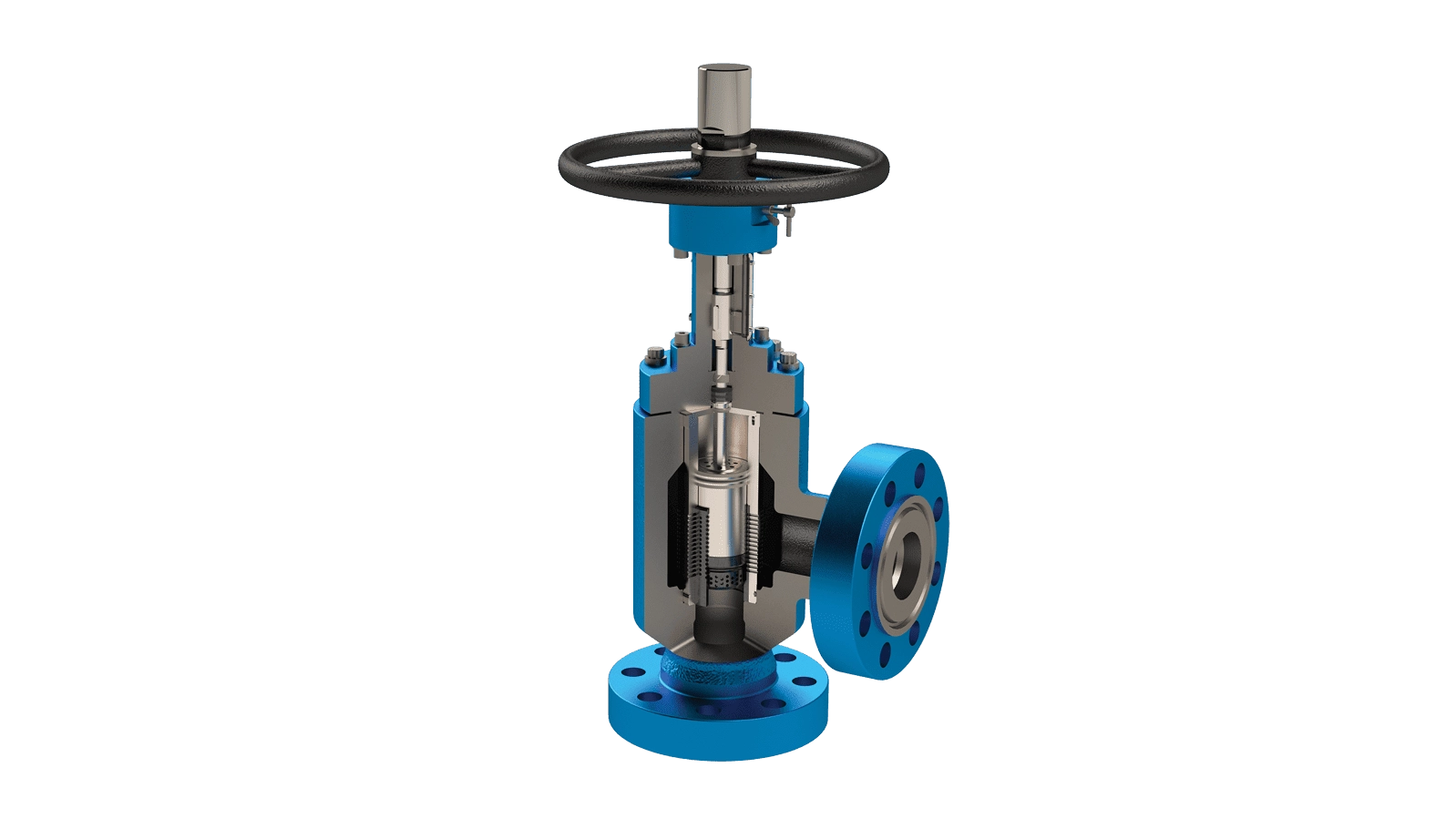 100DWI water injection choke valve manufactured by IMI